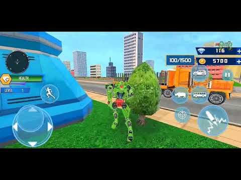 Bus Rhino Car Robot Transform Games 2022: Transport Mars Mode - Android iOS Gameplay