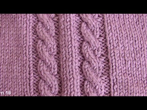 Pattern 16 – Basic Cable Stitch