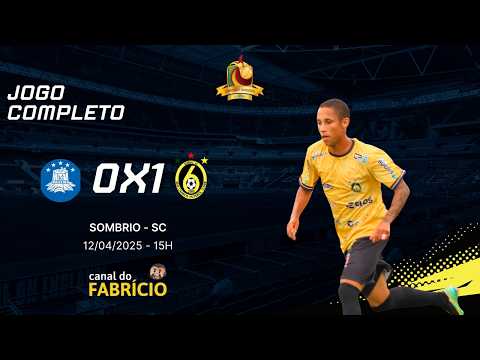 O MAIOR DE SC AO VIVO! ⚽RAIZEIRA X 6CANECO | Campeonato Sombriense 2026