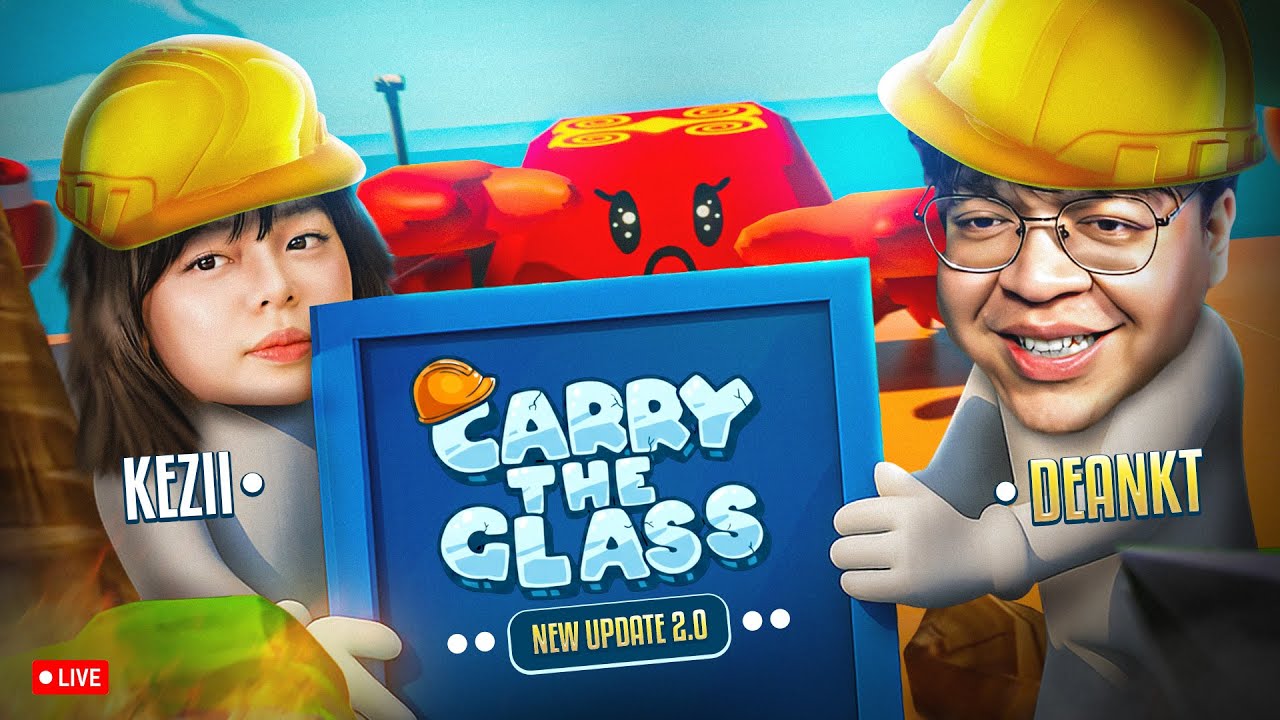 AKANKAH KACA PESANAN KO ALUNG TERKIRIM MALAM INI?? - CARRY THE GLASS #2 with kezi