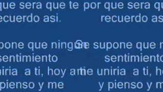 por que sera - temerarios con letra