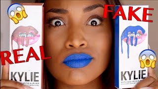 FAKE vs REAL- Kylie Lip Kit - IRISBEILIN