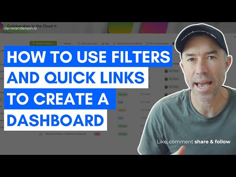 Creating a Dashboard with SharePoint Document Library Filters & Quick Links