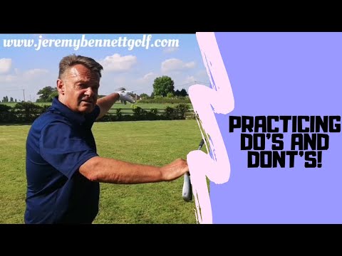 Absolute Musts To Practice Effectively! | Jeremy Bennett Golf