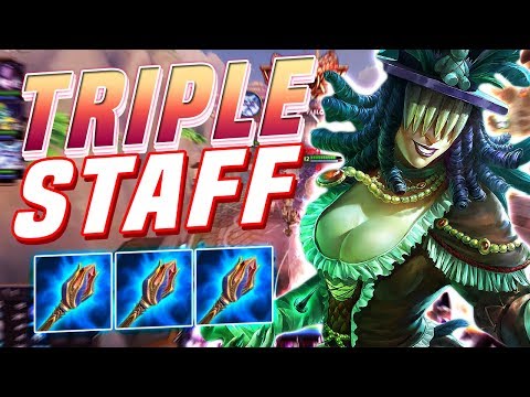 Smite: Triple Staff of Myrddin Team - Joust 3v3 - (GONE WRONG)