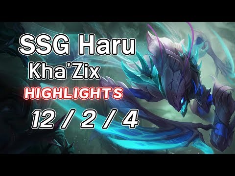 SSG Haru Kha'Zix 12/2/4 Highlights