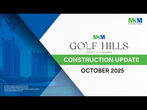 M3M Golf Hills Phase 1 Project Tour 1