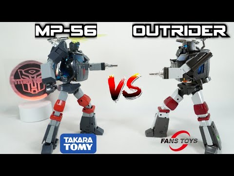 Comparison: Takara Tomy MP-56 Trailbreaker VS FansToys FT-25 Outrider