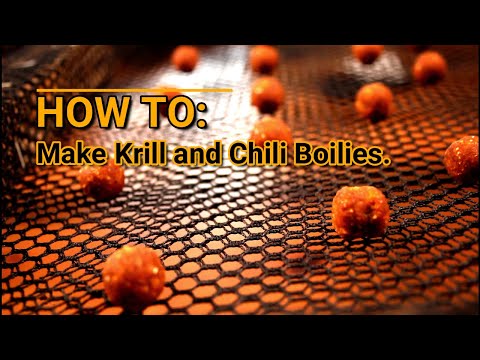 **HOW TO** Make Homemade Krill and Chili Boilies ꟾ Carp Fishing ꟾ Tutorial ꟾ Instructions Below