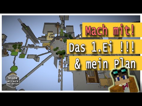 Das erste Ei und meine Pläne | Stone Attack Doc Edition #1 | Minecraft Multiplayer Survival