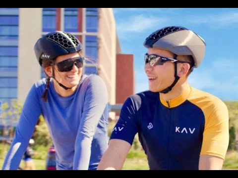 KAV SPORTS: THE BIKE HELMET REINVENTED | Gizmo Hub