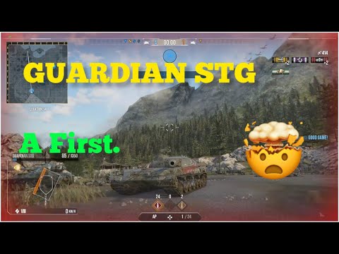 the guardian stg a first in world of tanks console.