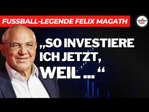 Football legend Felix Magath: “This is how I invest on the stock market now, because…”