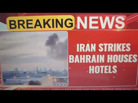 AKTUÁLNĚ: Írán zaútočil na hlavní město BAHRAJNU (Manama) a přímo tam zasáhl hotel...