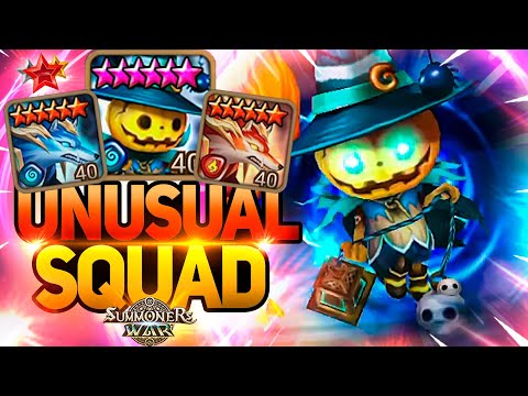 UNUSUAL MULTI-HIT TEAM with Chilling, Raoq and Icaru - Summoners War