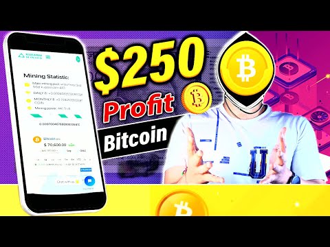 CLOUD MINING: 250$ in BTC PER 2 DAYS & Bitcoin Mining Plarform in 2024