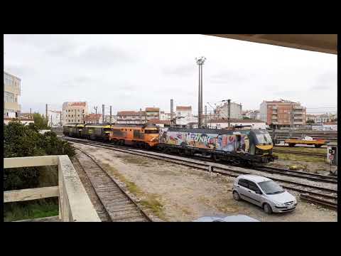 Comboios no Entroncamento - 4/2/2022 Parte 2