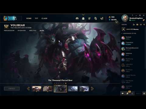 How to claim the free Thousand-Pierced Volibear skin in League of Legends