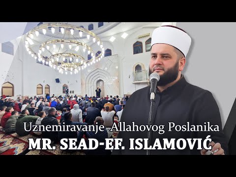 Uznemiravanje Allahovog poslanika- mr. Sead-ef. Islamović #hadzimehovadzamija #ramadan #novipazar