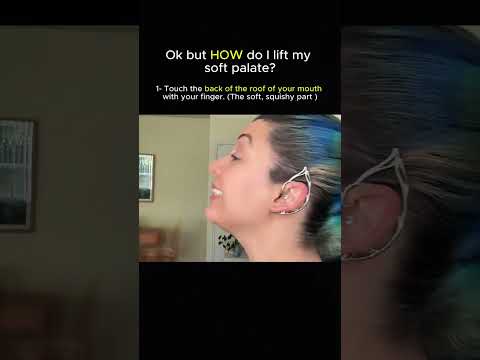 How to Lift your Soft Palate to Sing High Notes? easy vocal technique for an open & free voice