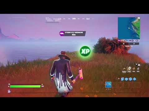 All 4 Green xp coins week 7 Heart shaped island, stealthy stronghold, timber tent, flush factory