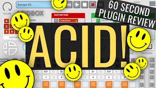 Video thumbnail for Acidbox v2 by Audio Blast - 60 Second Plugin Review by Solid Audioworks
