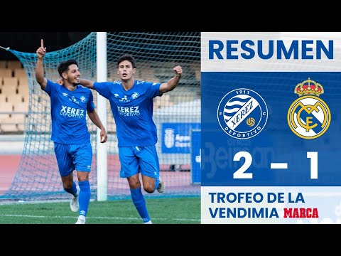 Trofeo de la Vendimia Marca: Xerez Deportivo FC 2-1 Real Madrid Castilla