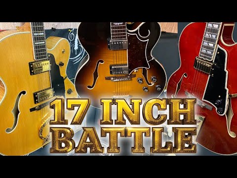 17 Inch Laminate Archtop Guitar Battle: Gibson vs Guild vs D’Angelico