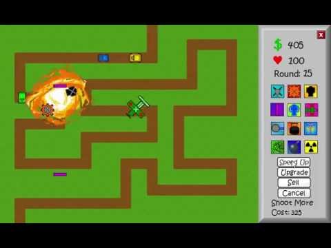 City Tower Defence Gameplay