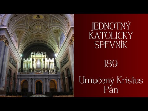 JKS 189 Umučený Kristus Pán #velkypiatok