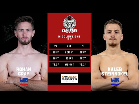 ETERNAL MMA 53 - KALEB STEINNOKEL VS ROHAN GRAY - MMA FIGHT VIDEO