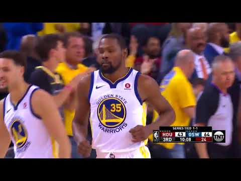 James Harden vs Kevin Durant   Full Game 3 Duel Highlights Rockets vs Warriors 2018 NBA Playoffs WCF