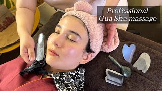 I tried Gua Sha massage by 11 years of EXPERIENCED ESTHETICIAN in Fukuoka, Japan (soft spoken)