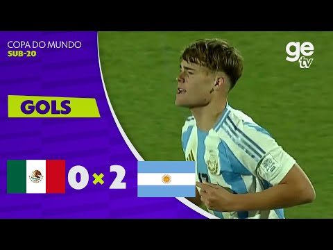 Gols e lances de México x Argentina