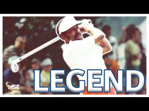 Best Golf Swings of All Time! - Calvin Peete Golf Swing Slow Motion