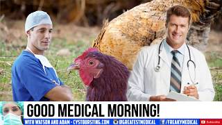 Chicken Bumbleoot!  Extraction and Popping Chicken Bumblefoot