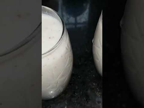 Banana Milkshake Recipe on my Channel Subscribe for more videos #youtubeshorts #foodmedia #yummy