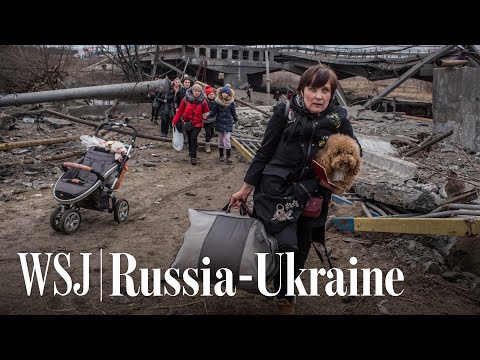Russia Hits Civilian Route as Ukrainians Protest Occupation | WSJ