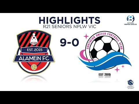 NPLW VICTORIA R21 SENIOR WOMEN ALAMEIN FC V SOUTHERN UTD HIGHLIGHTS
