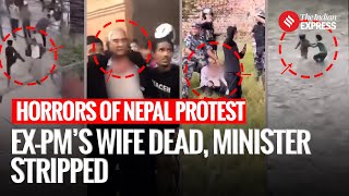 Nepal Protests 2025: Ex-PM’s Wife Killed In Blaze, Ministers Assaulted, Stripped, 20 Youths Killed