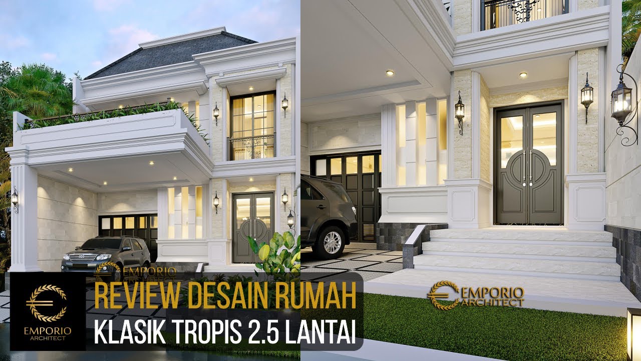 Video 3D Mrs. Winta II Classic House 2.5 Floors Design 