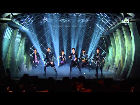 [FULL HD][130113] Boyfriend - Standing With U + IYAH @SBS Inkigayo (Comeback Stage)
