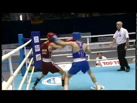 Bantam (56kg) SF - Campbell Luke (ENG) VS Nevin John (IRL) - 2011 AIBA World Champs
