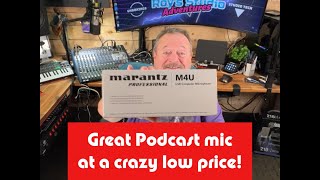 Video thumbnail for Marantz Pro M4U – USB Condenser Microphone by Roy's Studio Adventures