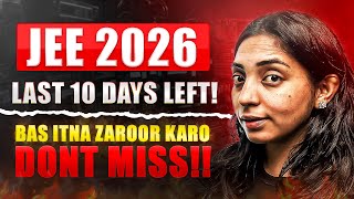 Download lagu Follow this in last 10 days | JEE 2026 | Sakshi Vora mp3 Download lagu Follow this in last 10 days | JEE 2026 | Sakshi Vora mp3