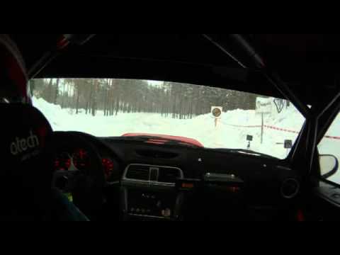 Vesa Hirvonen - Kitee SM-rallisprint 2011 incar