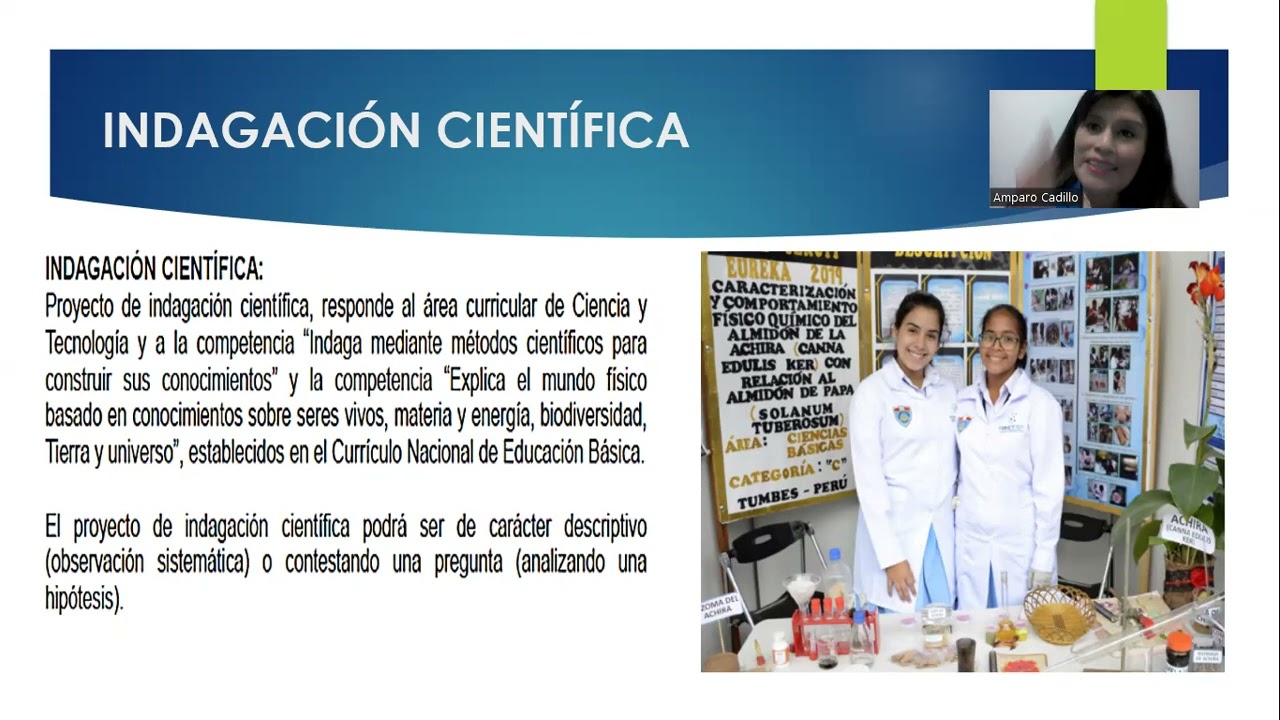 ¿Cómo elaborar proyecto Eureka? INDAGACIÓN CIENTÍFICA EXPERIMENTAL