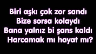 Hande Yener - Hasta (Lyrics) Sarkı Sözu