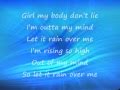 Pitbull feat Marc Anthony -Rain over me lyrics
