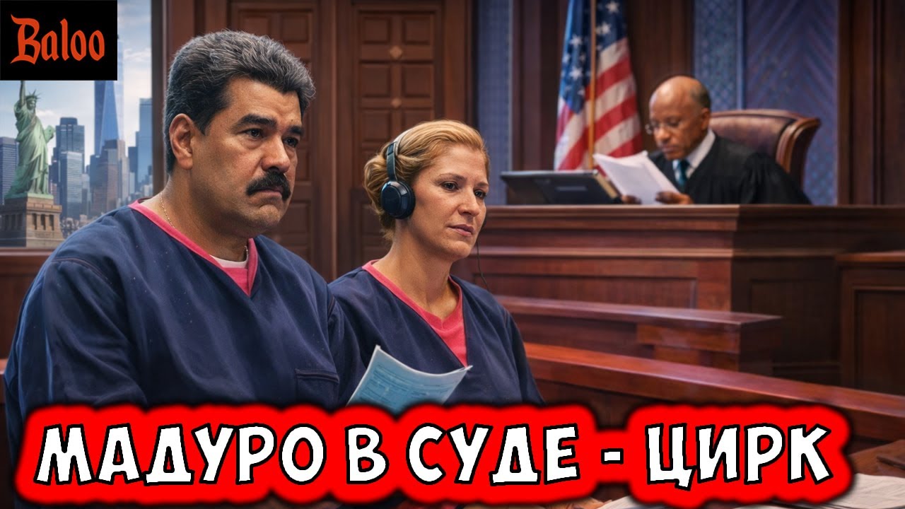 МАДУРО В СУДЕ - ЦИРК | ИРАН ГОТОВИТ ПЛАН "Б" | ДОЛИНА НЕ ОТДАЕТ КВАРТИРУ | ОПЯТЬ ?